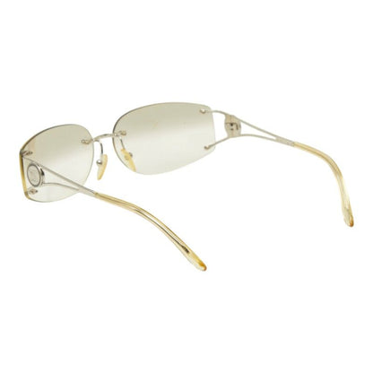 Celine Triomphe Sunglasses Clear Silver Metal Acetate Eyewear — view 2