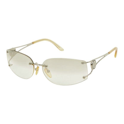 Celine Triomphe Sunglasses Clear Silver Metal Acetate Eyewear