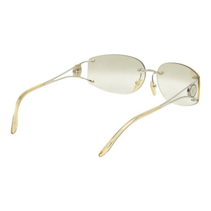 Celine Triomphe Sunglasses Clear Silver Metal Acetate Eyewear — view 3