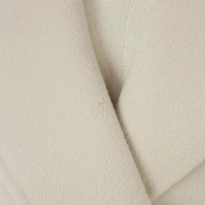 Max Mara S Pure Wool Coat Raglan Long Beige 40 — view 5