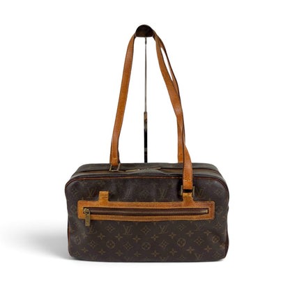Louis Vuitton Cite GM Tote Monogram Lambskin Brown Shoulder Bag — view 2