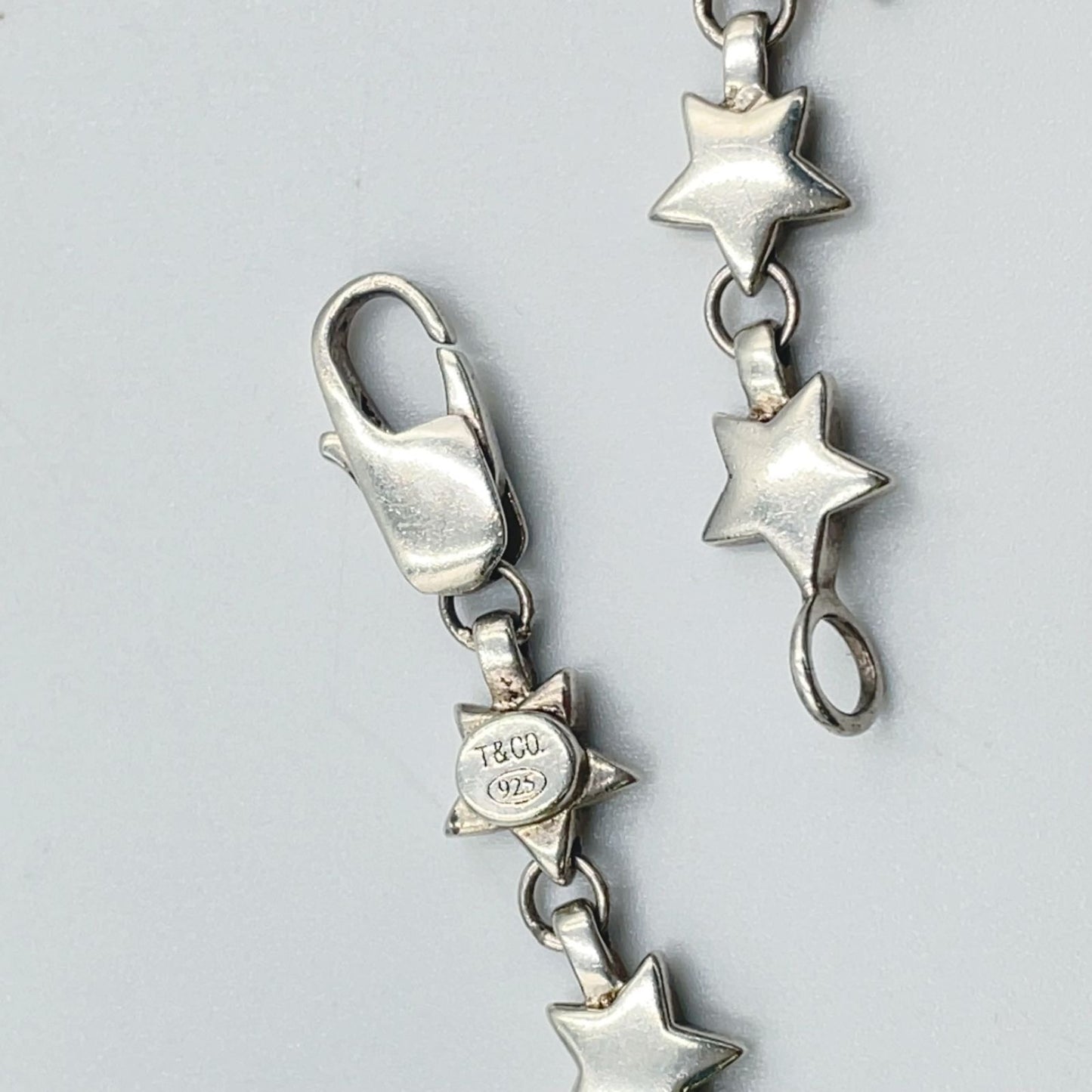 Tiffany & Co Puff Star 925 Sterling Silver Bracelet — view 4