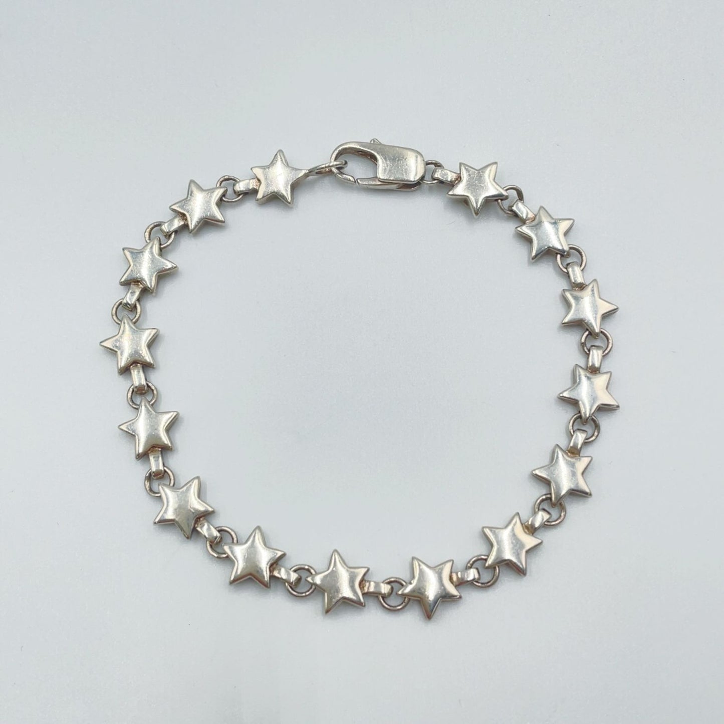Tiffany & Co Puff Star 925 Sterling Silver Bracelet
