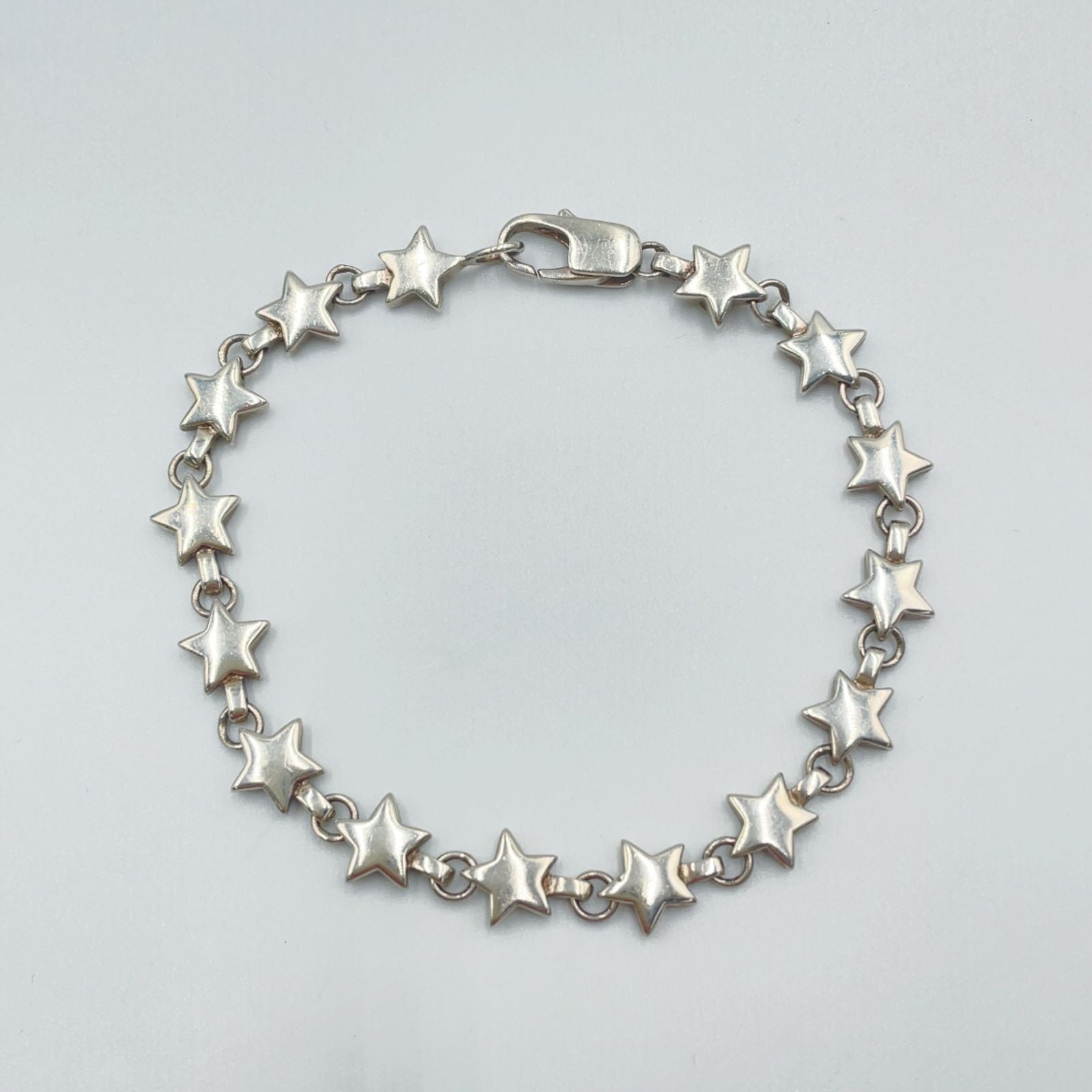 Tiffany & Co Puff Star 925 Sterling Silver Bracelet