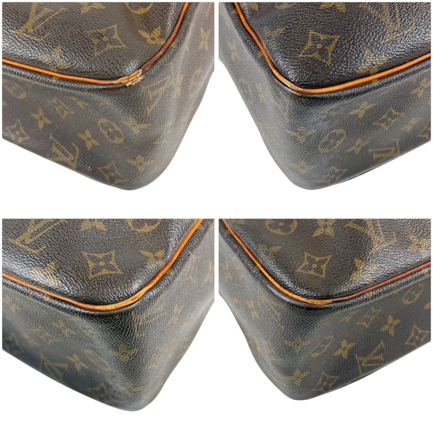 Louis Vuitton Cite GM Tote Monogram Lambskin Brown Shoulder Bag — view 6