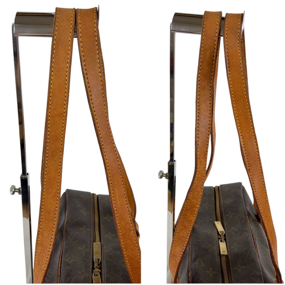 Louis Vuitton Cite GM Tote Monogram Lambskin Brown Shoulder Bag — view 7