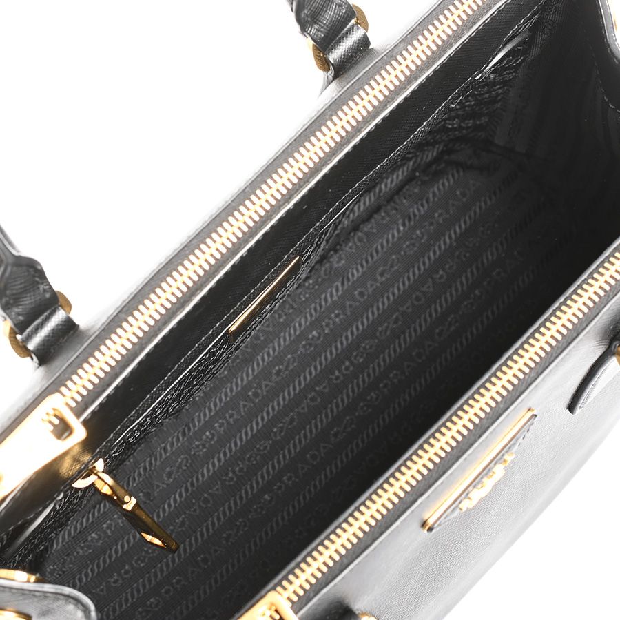 Prada Handbag Galilea Saffiano Leather Medium Bag — view 4