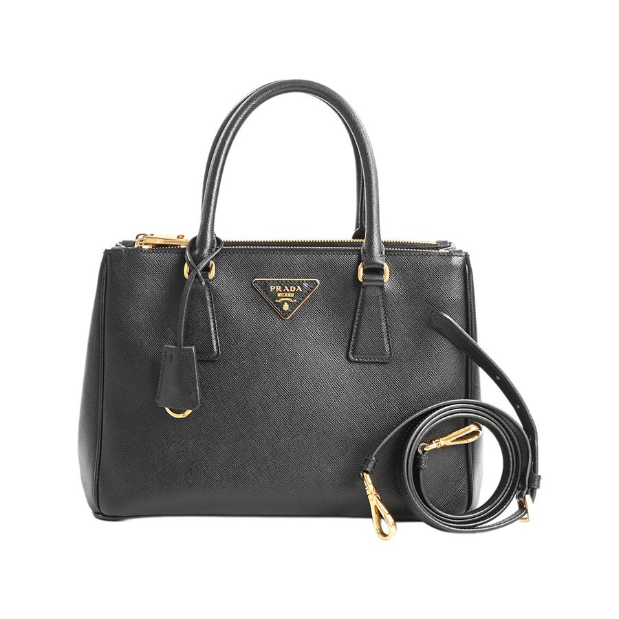 Prada Handbag Galilea Saffiano Leather Medium Bag