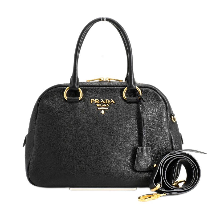Prada Handbag 2-Way Black