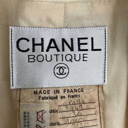 Chanel Jacket S Ivory Long Sleeve — view 3