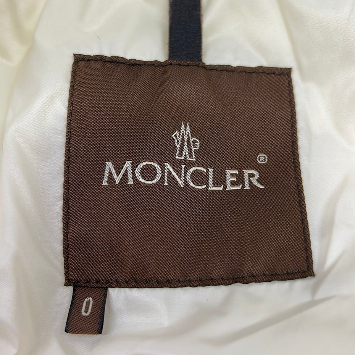 Moncler Down Jacket XS Tanz Ivory Long Sleeve — view 3