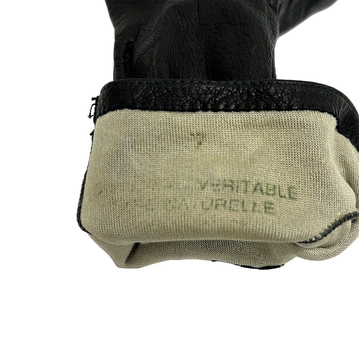 Chanel Gloves Black CC Logo Turnlock Star Mark Leather — view 5