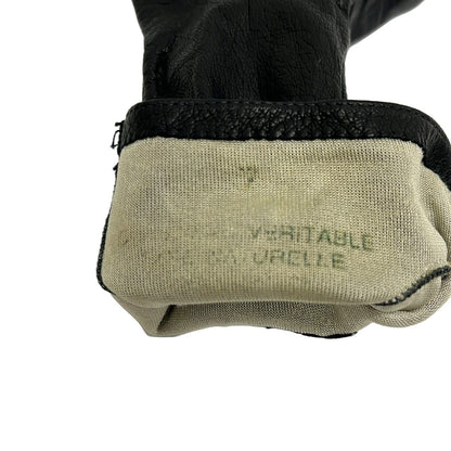 Chanel Gloves Black CC Logo Turnlock Star Mark Leather — view 5
