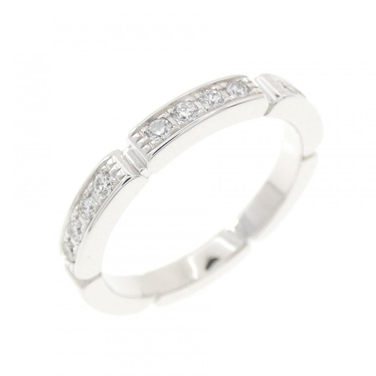 Cartier Maillon Panthere Half Diamond Ring