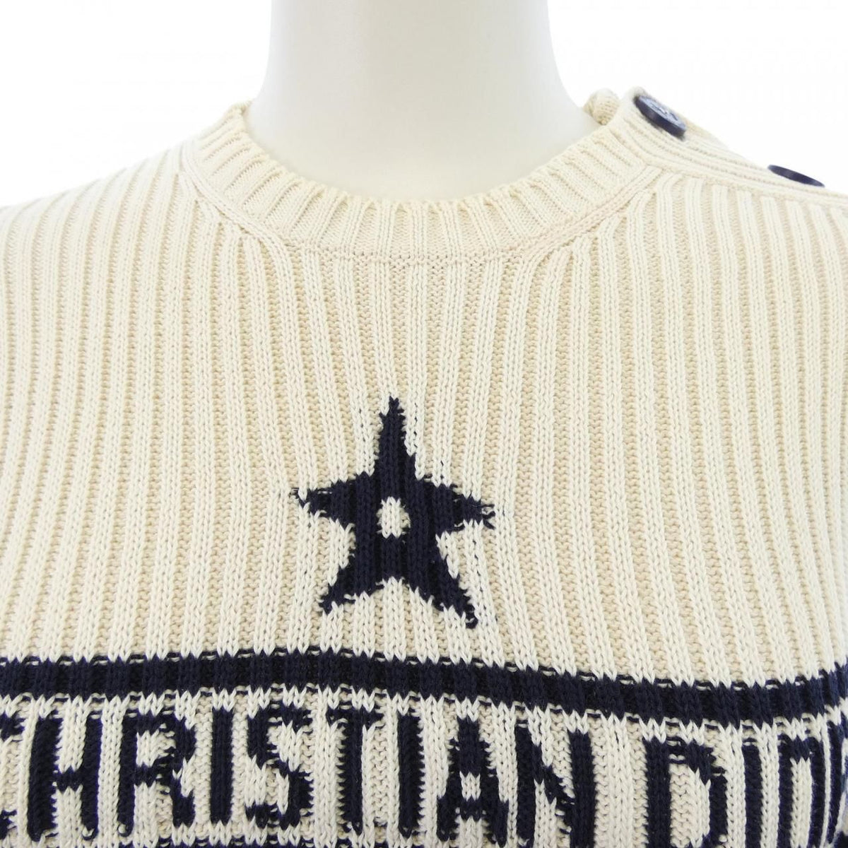 Dior Knit Sweater White — view 5