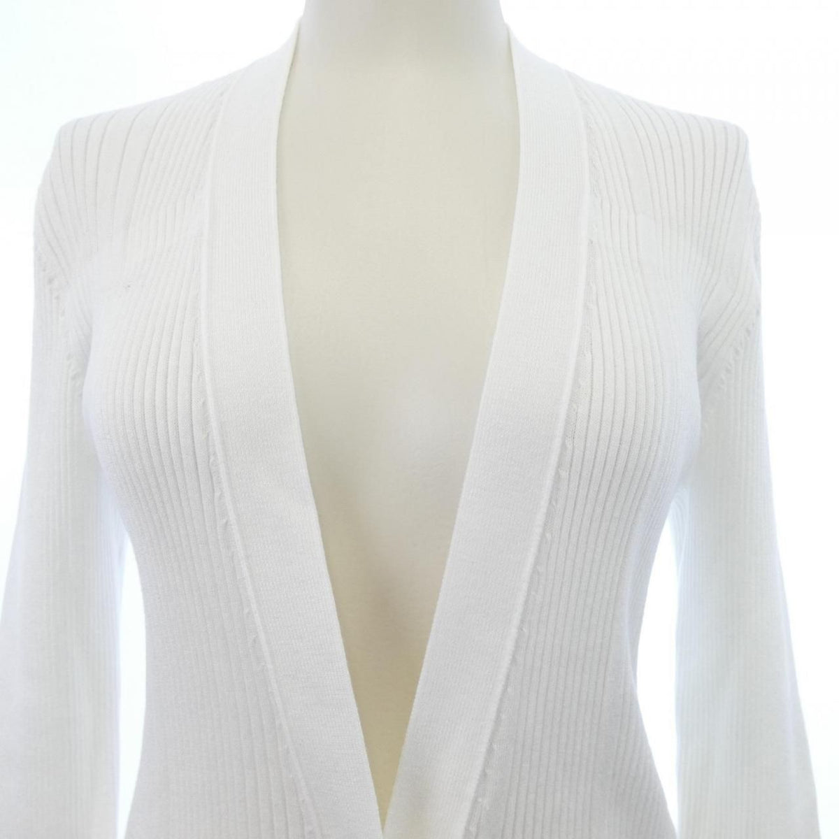 Chanel Long Cardigan White — view 6
