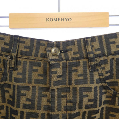 Fendi Vintage Skirt Brown — view 5