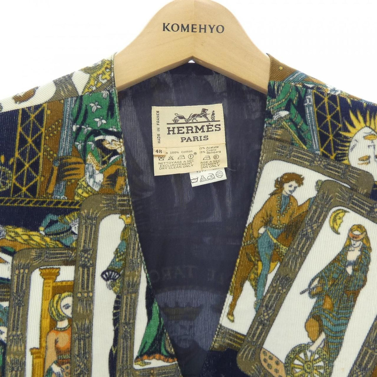 Hermes Vintage le Tarot Vest — view 6