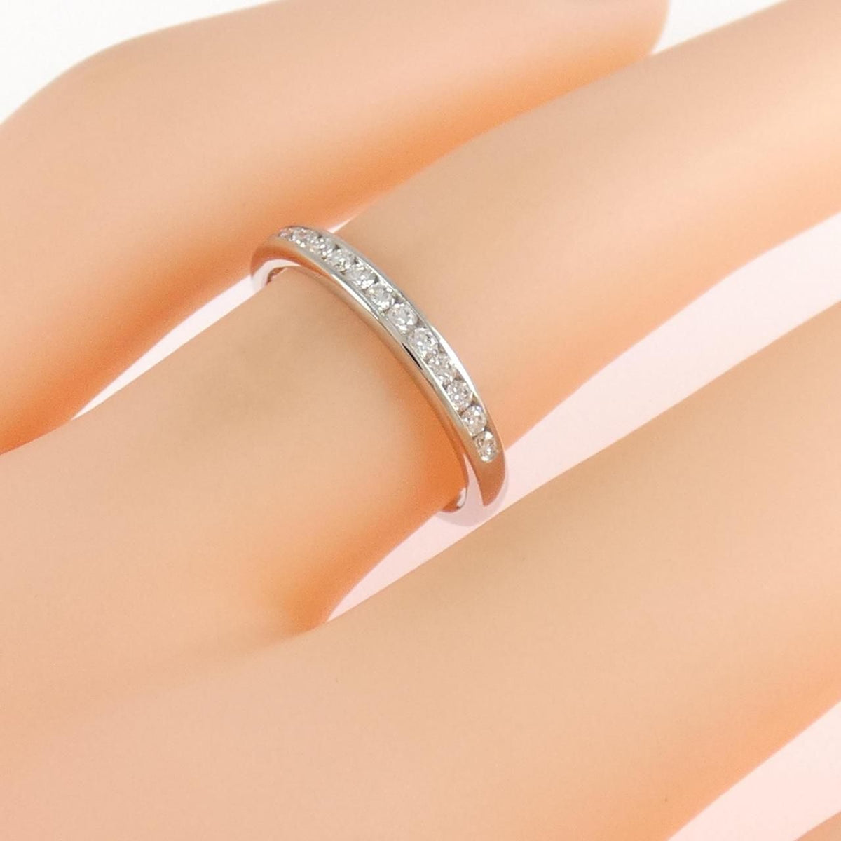 Tiffany & Co Half Circle Channel Setting Ring — view 5