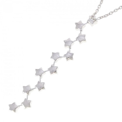 Chanel Star Necklace White Gold — view 4