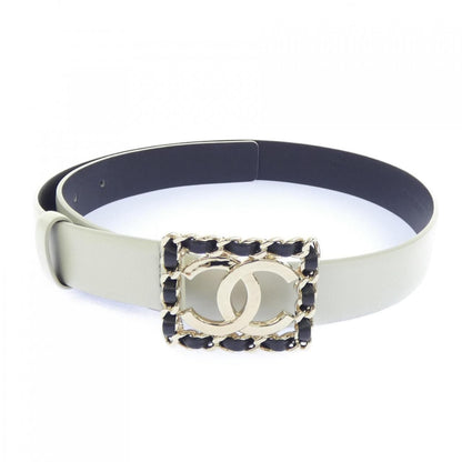 Chanel Belt White