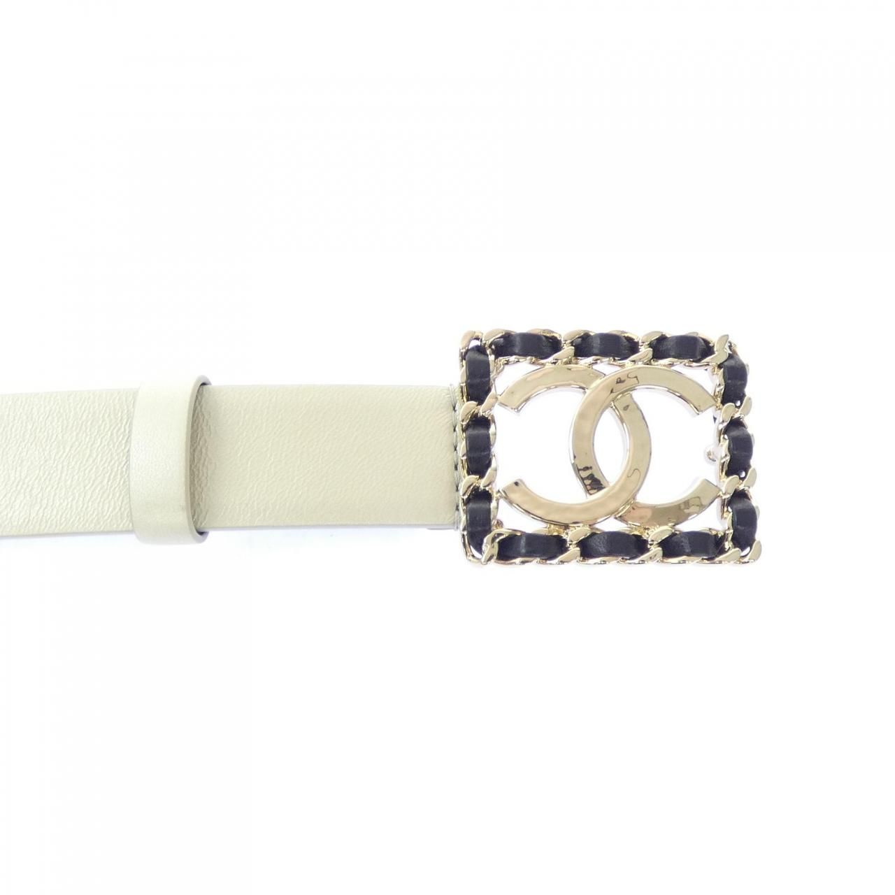 Chanel Belt White — view 2