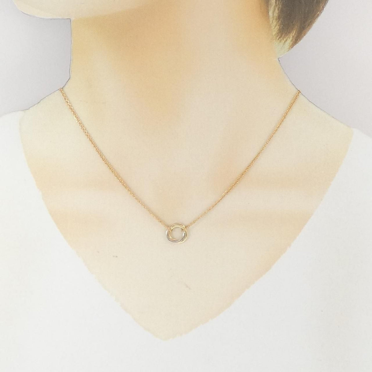 Cartier Trinity Necklace Pink — view 5