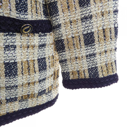 Gucci Collarless Jacket Beige — view 7