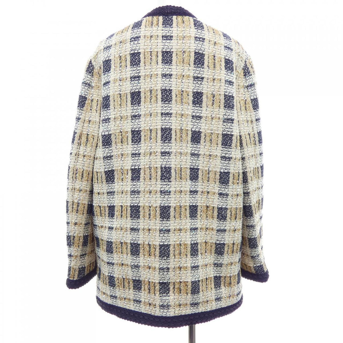 Gucci Collarless Jacket Beige — view 2