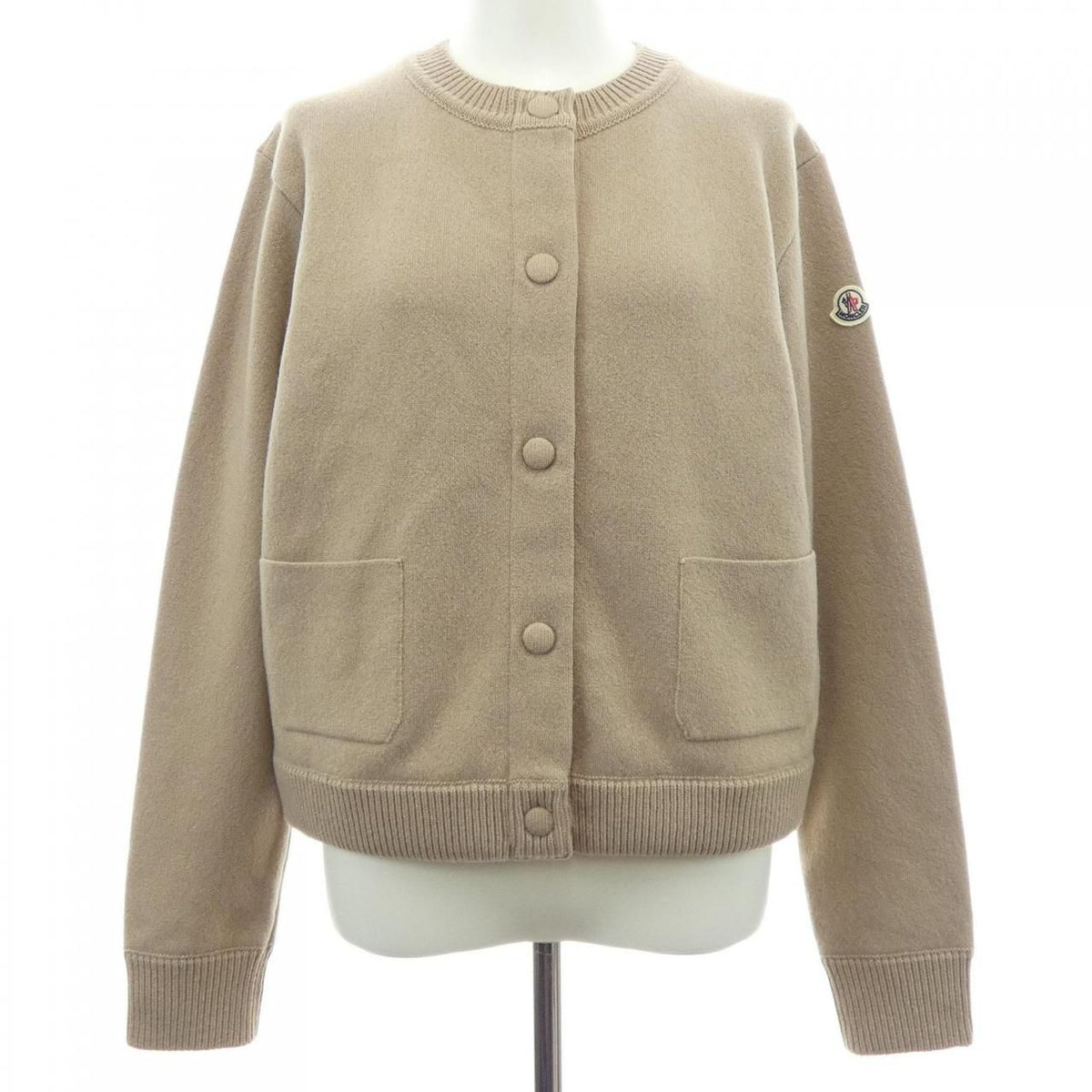 Moncler Down Jacket Beige