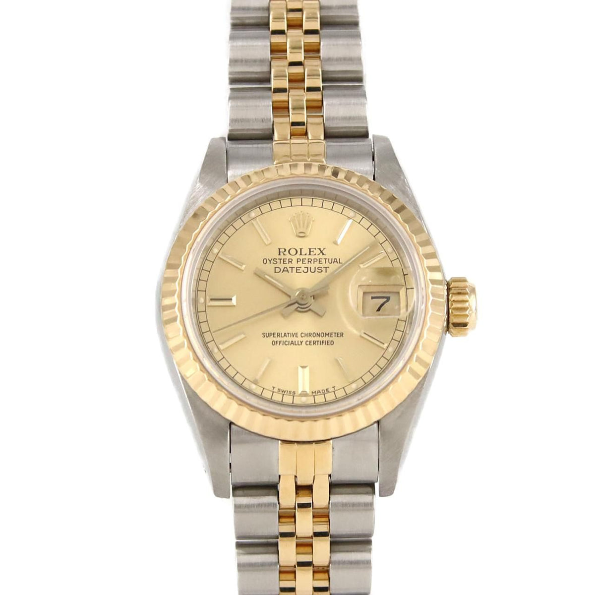 Rolex Datejust Automatic Watch Gold