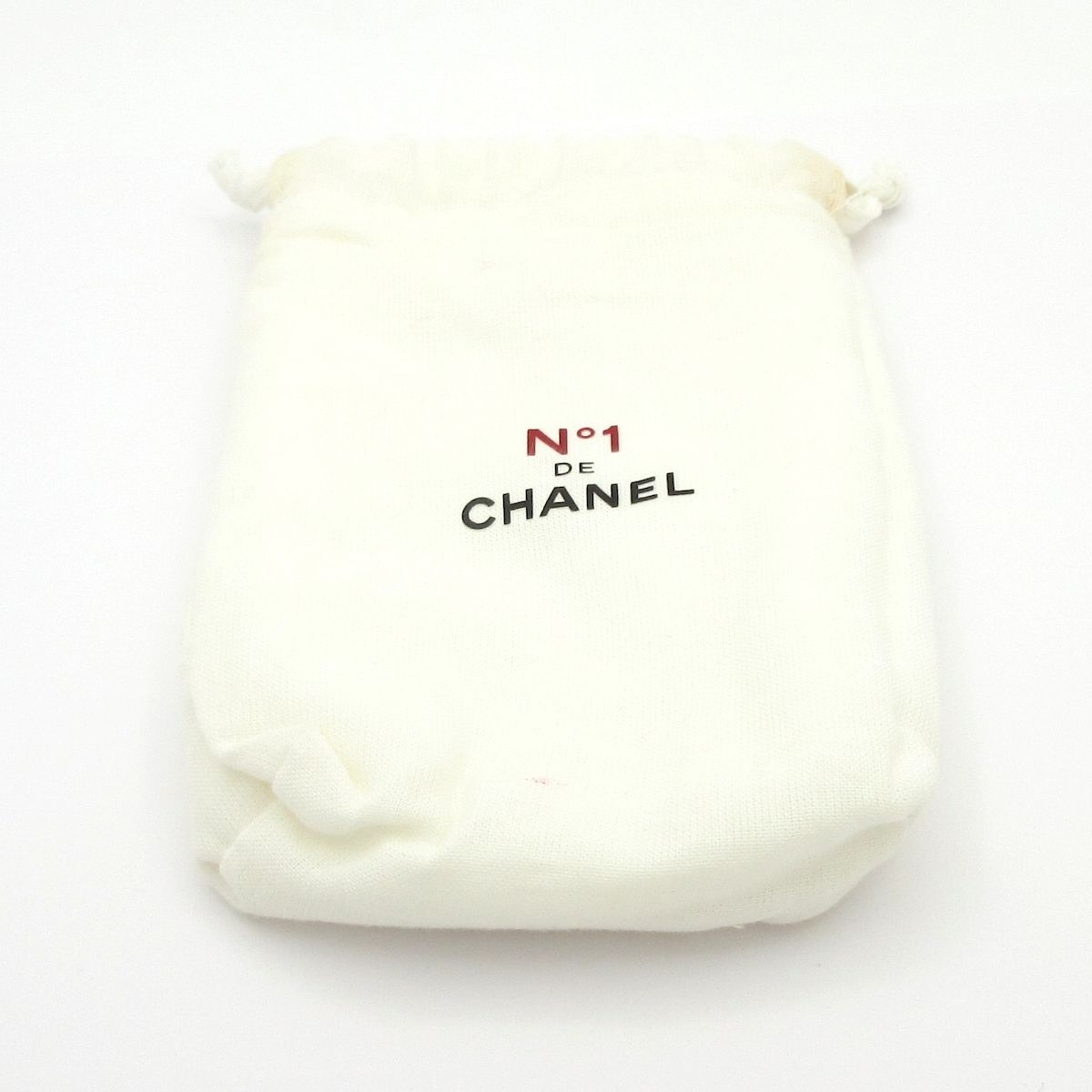 Chanel Necklace CC Logo Ivory Gold Clear Camellia — view 7
