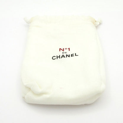 Chanel Necklace CC Logo Ivory Gold Clear Camellia — view 7