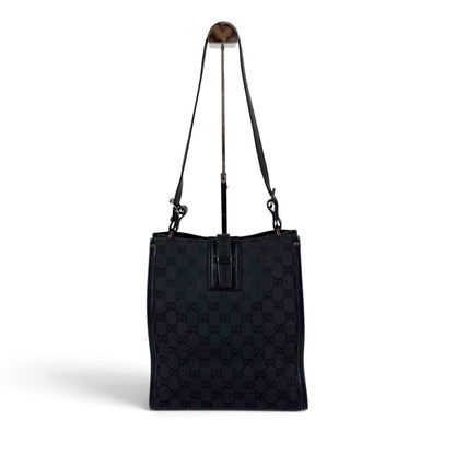 Gucci GG Canvas Hobo Black