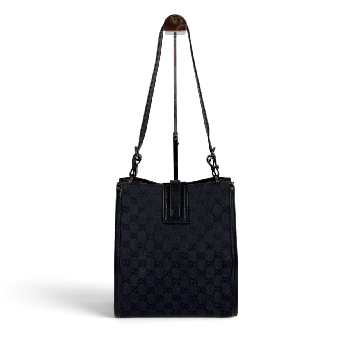 Gucci GG Canvas Hobo Black — view 2
