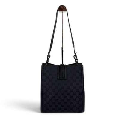 Gucci GG Canvas Hobo Black — view 2