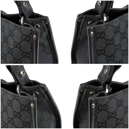 Gucci GG Canvas Hobo Black — view 4