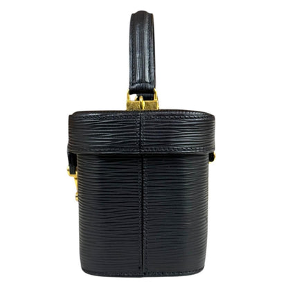 Fendi Epi Vanity Shoulder Bag Leather Black — view 5