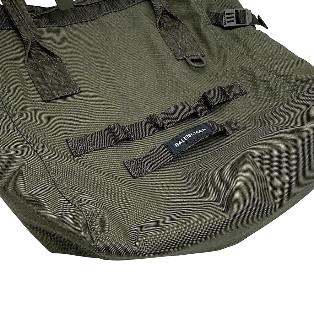 Balenciaga Tote Bag Army Canvas Nylon Black — view 6