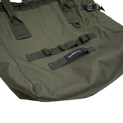 Balenciaga Tote Bag Army Canvas Nylon Black — view 6