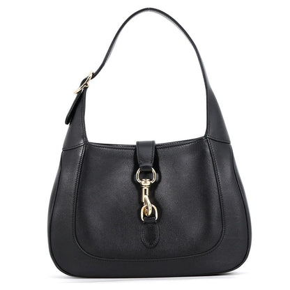 Gucci Shoulder Bag Jackie Small Leather 2-Way Black