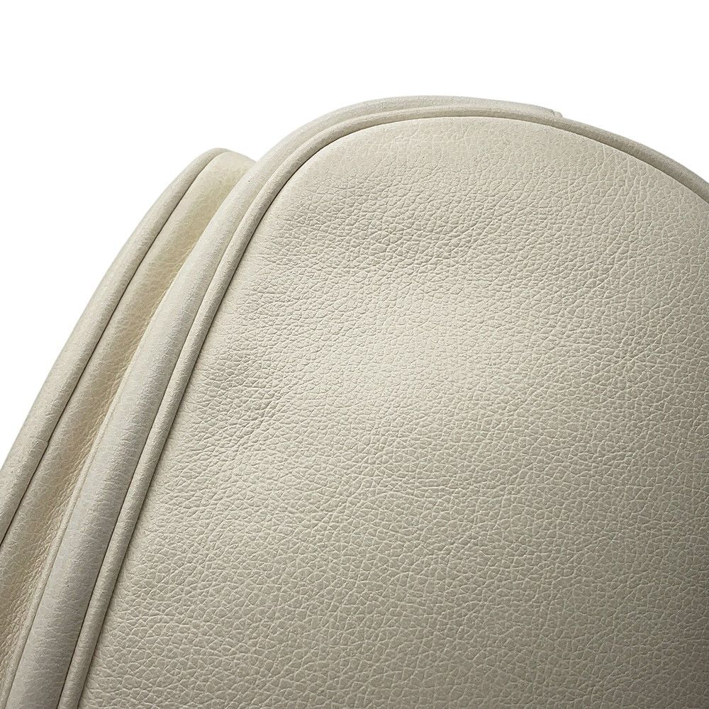 Prada Duet Triangle Logo Drawstring Leather 2-Way Shoulder Bag White — view 8