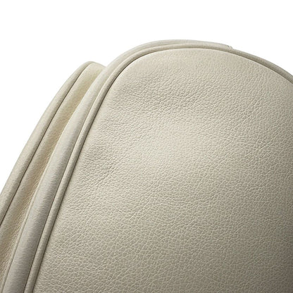 Prada Duet Triangle Logo Drawstring Leather 2-Way Shoulder Bag White — view 8