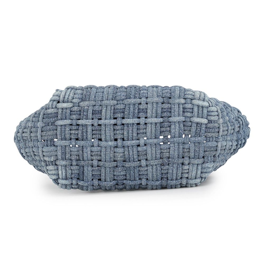 Balenciaga Bistro XS Denim Basket 2-Way Shoulder Bag — view 3