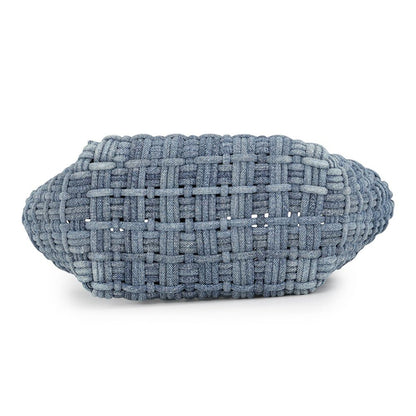 Balenciaga Bistro XS Denim Basket 2-Way Shoulder Bag — view 3