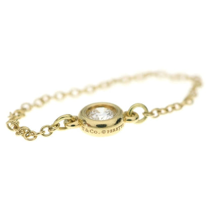 Tiffany & Co 18k Yellow Gold Elsa Peretti Bayazade Chain Ring — view 5