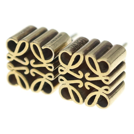 Loewe Anagram Stud Earrings Gold