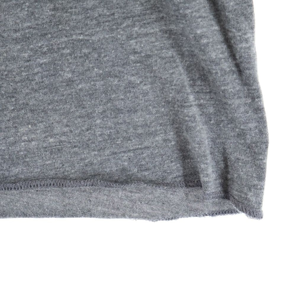 Chrome Hearts CH Plus Henley Neck Raglan T-Shirt Gray — view 5