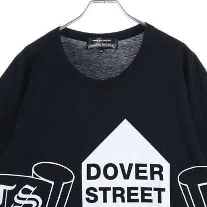 Chrome Hearts Comme Des Garcons Dover Street Market Short Sleeve T-Shirt Black — view 3