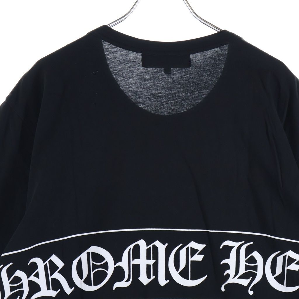 Chrome Hearts Comme Des Garcons Dover Street Market Short Sleeve T-Shirt Black — view 4